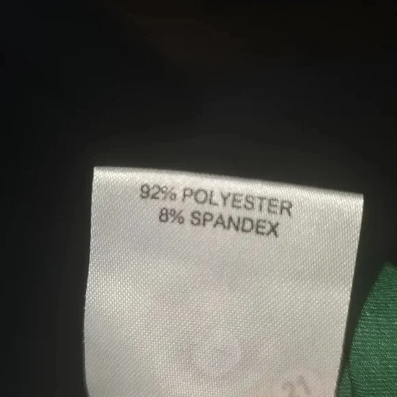 Masters Tech Green UPF Protection Performance Polo Golf Shirt SZ M Womens - Picture 9 of 9